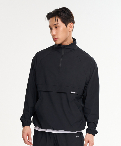 LAZYBEE（レイジービー）の「エアライトストレッチマルチスポーツランニングウィンドブレーカーアノラックジャケットトップス M ブラック（マウンテンパーカー・レディース・その他・SMALL/MEDIUM/LARGE/X-LARGE）」の6枚目の写真
