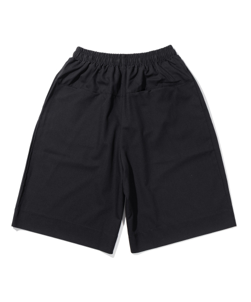 MASSNOUN(マスノウン)の「ウールブレンドワイドタックショートパンツ MSTSP006-BK(その他パンツ・レディース・その他・LARGE/MEDIUM)」の3枚目の写真