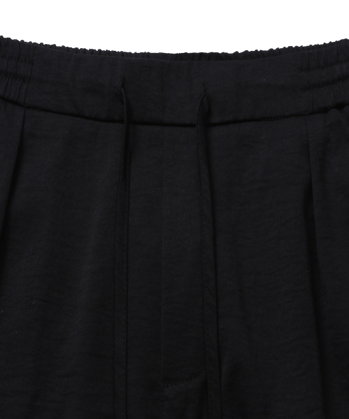 CONNECT KINLOCH(コネクトキンロック)の「コットンサイドバンディングハーフパンツ(ブラック)(その他パンツ・メンズ・その他・MEDIUM/LARGE/X-LARGE)」の3枚目の写真