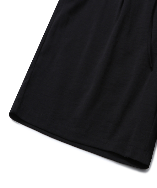 CONNECT KINLOCH(コネクトキンロック)の「コットンサイドバンディングハーフパンツ(ブラック)(その他パンツ・メンズ・その他・MEDIUM/LARGE/X-LARGE)」の5枚目の写真