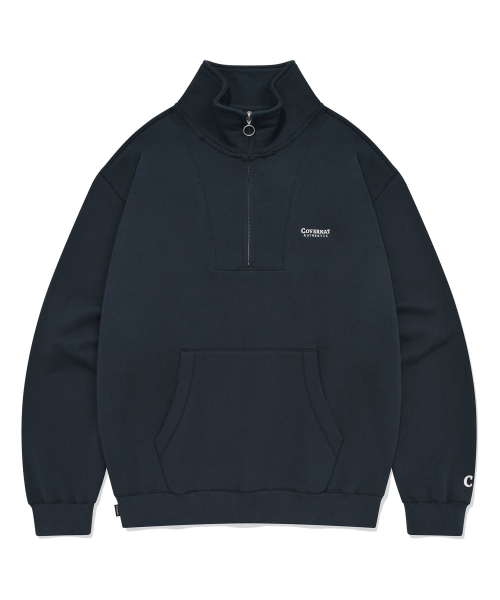 COVERNAT(カバーナット)の「デミジハーフジップスウェットネイビー(スウェット・レディース・その他・SMALL/MEDIUM/LARGE/X-LARGE)」の4枚目の写真