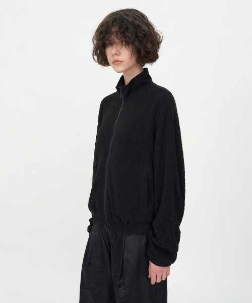 INSILENCE WOMEN(インサイレンスウーマン)の「レースジップアップジャンパー ブラック(その他アウター・レディース・その他・SMALL/MEDIUM)」の1枚目の写真