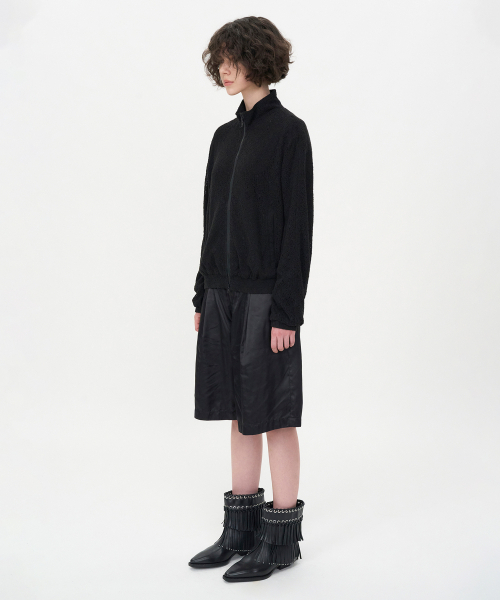 INSILENCE WOMEN(インサイレンスウーマン)の「レースジップアップジャンパー ブラック(その他アウター・レディース・その他・SMALL/MEDIUM)」の5枚目の写真