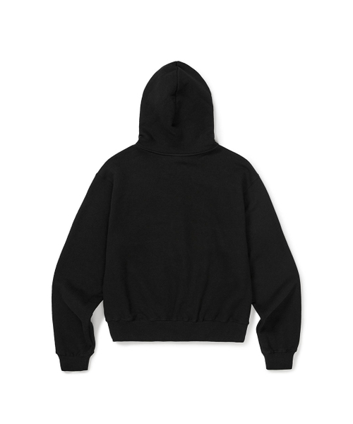 MMLG（エムエムエルジー）の「[Mmlg] CHECK PATTERN HOOD ZIPUP (EVERY BLACK)（パーカー・レディース・その他・MEDIUM/LARGE/X-LARGE/SMALL）」の5枚目の写真