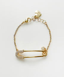 August Harmony（オーガストハーモニー）の「Safety pin bracelet - Gold（ブレスレット）」