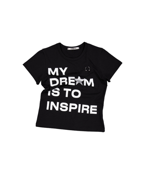 SETUP-EXE(セットアップイーエックスイー)の「DREAM PIERCING TOP / BLACK(Tシャツ/カットソー・レディース・その他・OS)」の2枚目の写真
