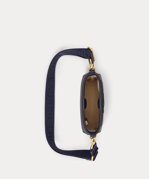 LAUREN RALPH LAUREN(ローレン ラルフ ローレン)の「ペブルド レザー スモール Cameryn クロスボディ(ショルダーバッグ・レディース・ネイビー系1・ONE)」の9枚目の写真