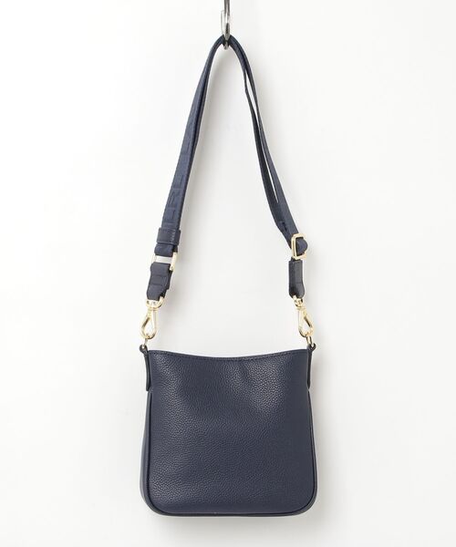 LAUREN RALPH LAUREN(ローレン ラルフ ローレン)の「ペブルド レザー スモール Cameryn クロスボディ(ショルダーバッグ・レディース・ネイビー系1・ONE)」の5枚目の写真