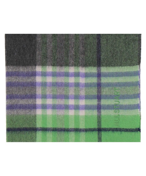 JILL STUART（ジルスチュアート）の「【数量限定】ノベルティ付き カシミヤチェックストール（ストール/ショール・レディース・グリーン/パープル/ピンク/イエロー・FREE）」の16枚目の写真