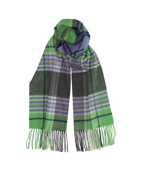 JILL STUART（ジルスチュアート）の「【数量限定】ノベルティ付き カシミヤチェックストール（ストール/ショール・レディース・グリーン/パープル/ピンク/イエロー・FREE）」の15枚目の写真