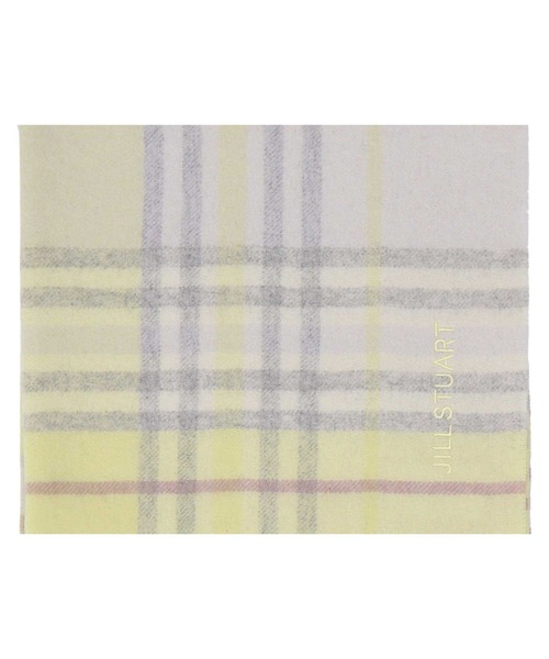 JILL STUART（ジルスチュアート）の「【数量限定】ノベルティ付き カシミヤチェックストール（ストール/ショール・レディース・グリーン/パープル/ピンク/イエロー・FREE）」の13枚目の写真