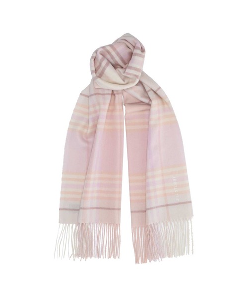 JILL STUART（ジルスチュアート）の「【数量限定】ノベルティ付き カシミヤチェックストール（ストール/ショール・レディース・グリーン/パープル/ピンク/イエロー・FREE）」の6枚目の写真