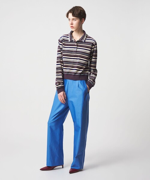 6(ROKU)＞コットン パイピング パンツ（その他パンツ）｜6（ロク）の