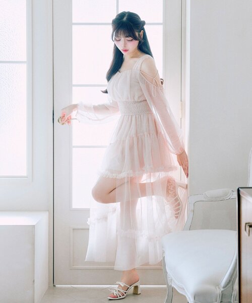 セール】【Belle Charme】Fairy Tulle Dress（ドレス）｜OLIVE des