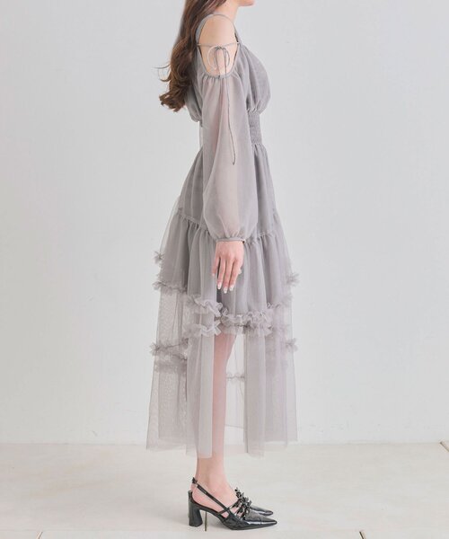 OLIVE des OLIVE(オリーブデオリーブ)の「【Belle Charme】Fairy Tulle Dress(ドレス・レディース・ピンク/ブラック/グレー・FREE)」の11枚目の写真