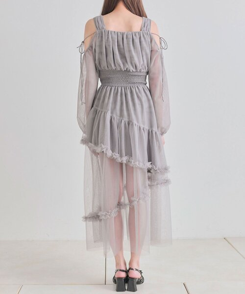 OLIVE des OLIVE(オリーブデオリーブ)の「【Belle Charme】Fairy Tulle Dress(ドレス・レディース・ピンク/ブラック/グレー・FREE)」の12枚目の写真