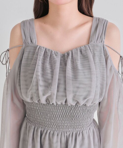 OLIVE des OLIVE(オリーブデオリーブ)の「【Belle Charme】Fairy Tulle Dress(ドレス・レディース・ピンク/ブラック/グレー・FREE)」の13枚目の写真