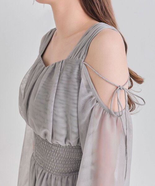 OLIVE des OLIVE(オリーブデオリーブ)の「【Belle Charme】Fairy Tulle Dress(ドレス・レディース・ピンク/ブラック/グレー・FREE)」の15枚目の写真