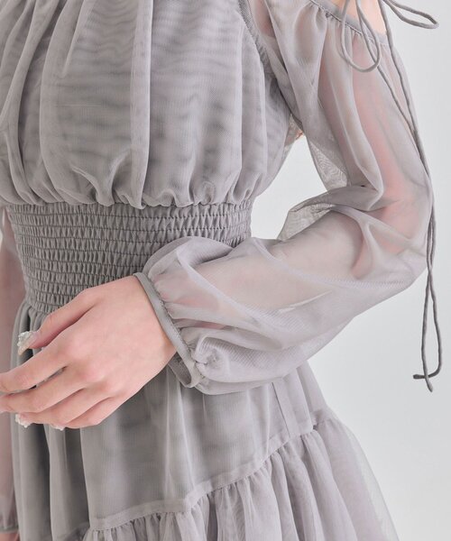 OLIVE des OLIVE(オリーブデオリーブ)の「【Belle Charme】Fairy Tulle Dress(ドレス・レディース・ピンク/ブラック/グレー・FREE)」の16枚目の写真