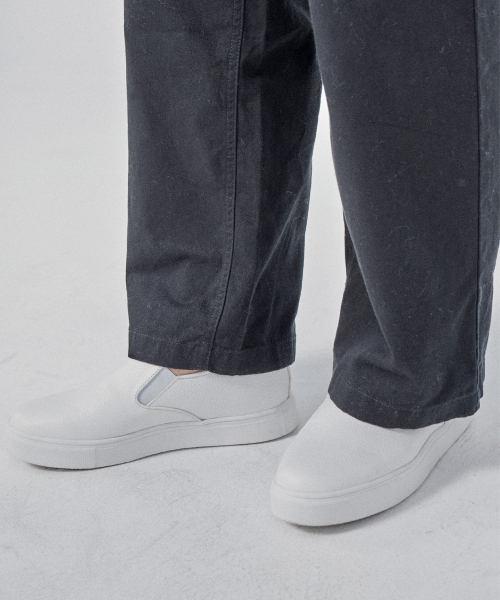 HEELTOP(ヒールトップ)の「HT3503 6cmキーハイトスリッポンディフェンドホワイト(スニーカー・メンズ・その他・25cm/26cm/27cm/28cm)」の4枚目の写真