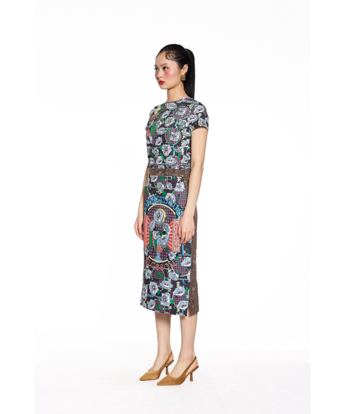 GREEDILOUS(グリディアス)の「Blossom Midi Skirt(スカート・レディース・その他・L/XS/S/M)」の2枚目の写真