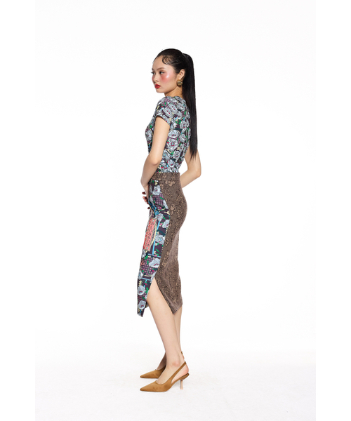 GREEDILOUS(グリディアス)の「Blossom Midi Skirt(スカート・レディース・その他・L/XS/S/M)」の7枚目の写真