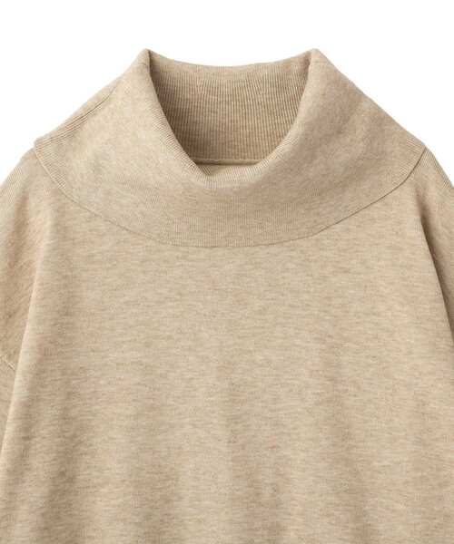 YECCA VECCA（イェッカヴェッカ）の「オフタートルネックニット（ニット/セーター・レディース・アイボリー/ブラック/レッド/ベージュ/ブルー・FREE）」の10枚目の写真