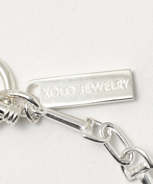 XOLO（ショロ）の「＜XOLO＞ホース ビット リンク ブレスレット（ブレスレット・メンズ・シルバー・FREE）」の4枚目の写真
