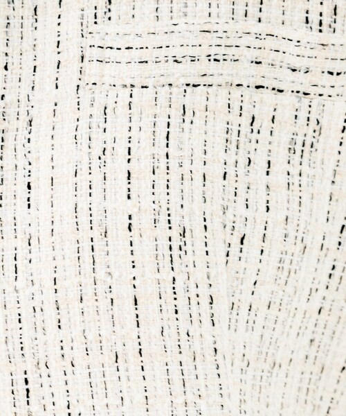 UNTITLED（アンタイトル）の「【セレモニー/華やか】ファンシーツイード ジャケット（ノーカラージャケット・レディース・ベージュ系その他7/ネイビー系3/ブルー系8・50/44/46/48/01/02/03/04/42/00）」の11枚目の写真