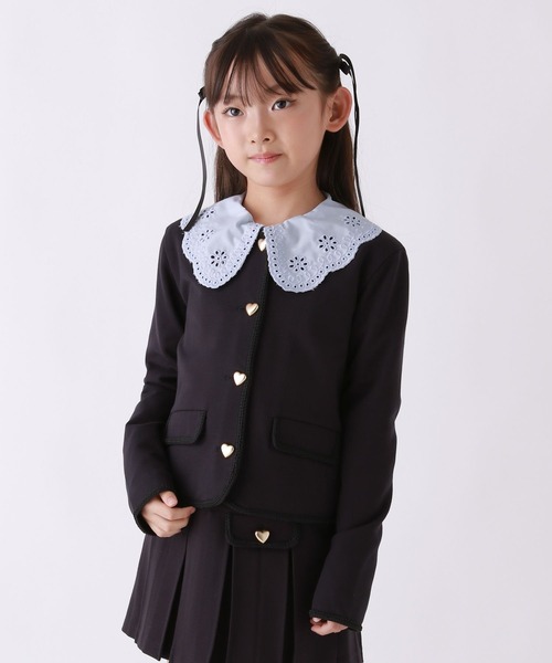 repipi armario（レピピ アルマリオ）の「【10C REPIPI】【セレモニー】ショートジャケット（その他アウター・キッズ・ブラック系その他/ホワイト系その他/ネイビー・120cm/130cm）」の19枚目の写真