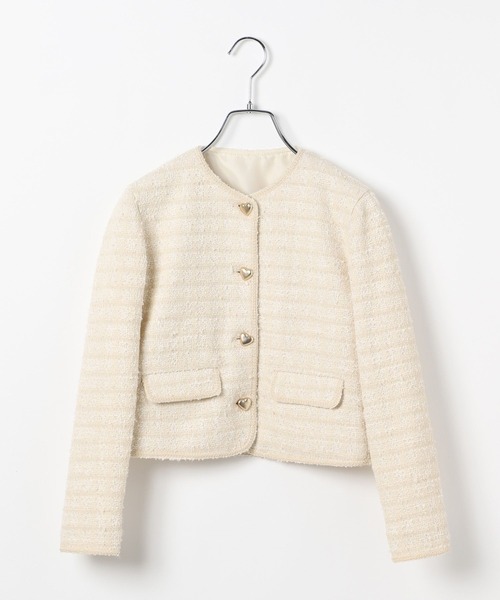 repipi armario（レピピ アルマリオ）の「【10C REPIPI】【セレモニー】ショートジャケット（その他アウター・キッズ・ブラック系その他/ホワイト系その他/ネイビー・120cm/130cm）」の20枚目の写真