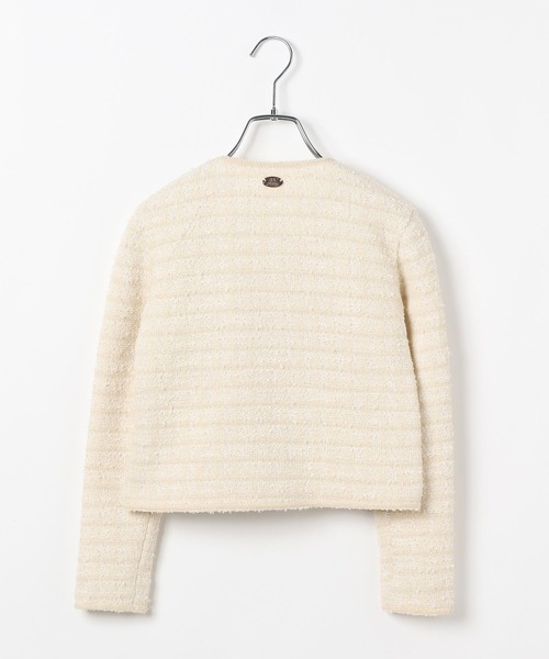 repipi armario（レピピ アルマリオ）の「【10C REPIPI】【セレモニー】ショートジャケット（その他アウター・キッズ・ブラック系その他/ホワイト系その他/ネイビー・120cm/130cm）」の21枚目の写真