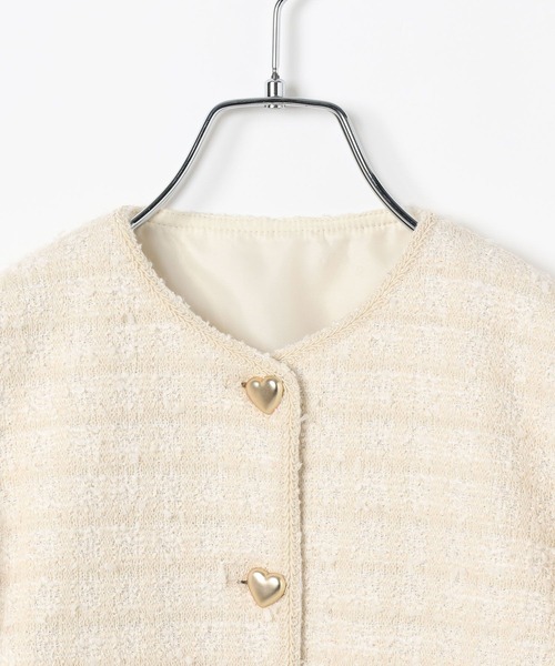 repipi armario（レピピ アルマリオ）の「【10C REPIPI】【セレモニー】ショートジャケット（その他アウター・キッズ・ブラック系その他/ホワイト系その他/ネイビー・120cm/130cm）」の22枚目の写真