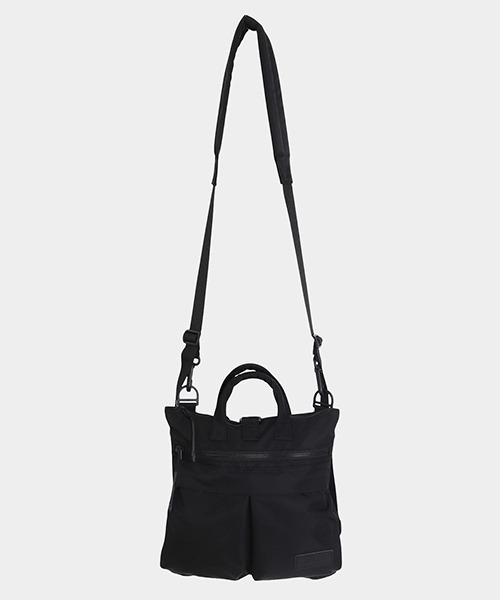 BAICYCLON by Bagjack（バイシクロン バイ バグジャック）の「BAICYCLON by bagjack / バイシクロンバイバッグジャック：【別注】 Mini Helmet Bag DX：ONLYARK-9-2514[AST]（ショルダーバッグ・メンズ・ブラック・FREE）」の12枚目の写真