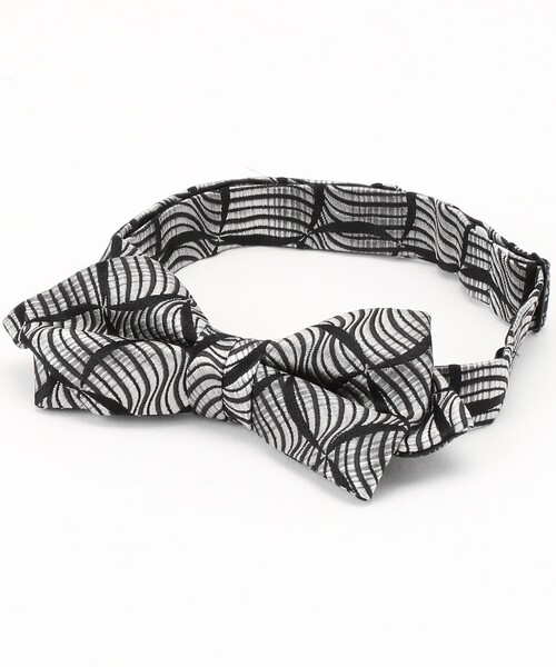 MONSIEUR NICOLE（ムッシュニコル）の「総柄ボウタイ（ネクタイ・メンズ・グレー系その他3/グレー系その他2/グレー・FREE）」の3枚目の写真