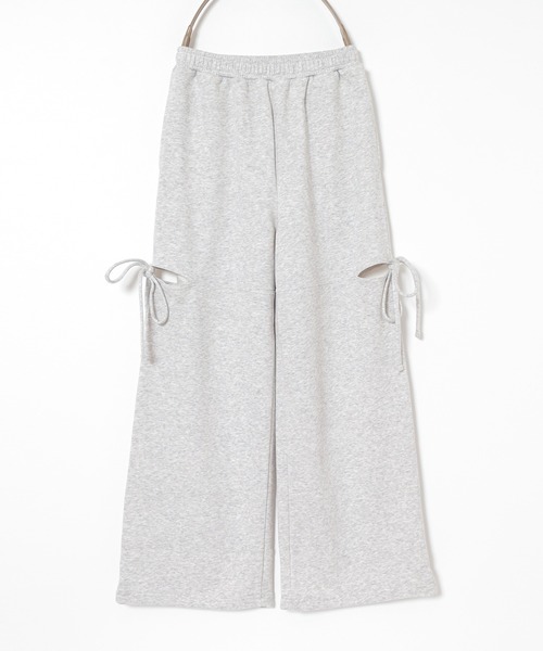 Honeys（ハニーズ）の「サイドスリットパンツ（カーゴパンツ・レディース・杢グレー/ブラック/アイボリー系1・SS/S/M/LL/L）」の19枚目の写真