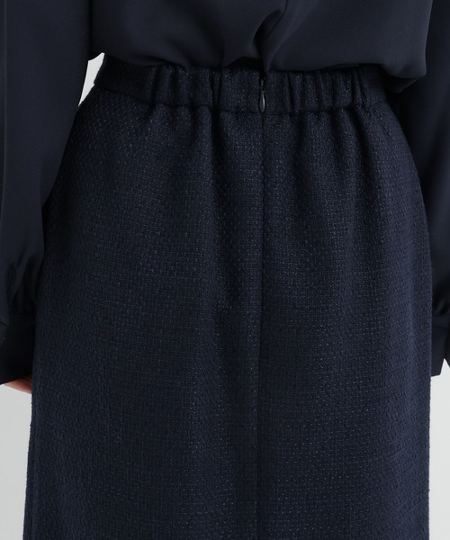Andemiu(アンデミュウ)の「【セレモニー】ツイードIラインスカート636786(スカート・レディース・ネイビー/アイボリー・SMALL/MEDIUM)」の22枚目の写真