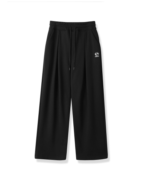ZENDUST（ジェンダスト）の「Nap Pintuck Wide Pants - 2COL（スウェットパンツ・レディース・ブラック/グレー・SMALL/MEDIUM/LARGE）」の6枚目の写真