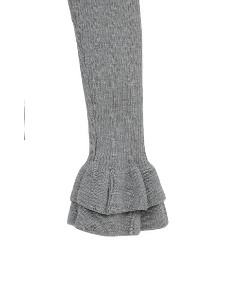 FRILL SLEEVE KNIT TOPS（ニット/セーター）｜CLANE（クラネ）の