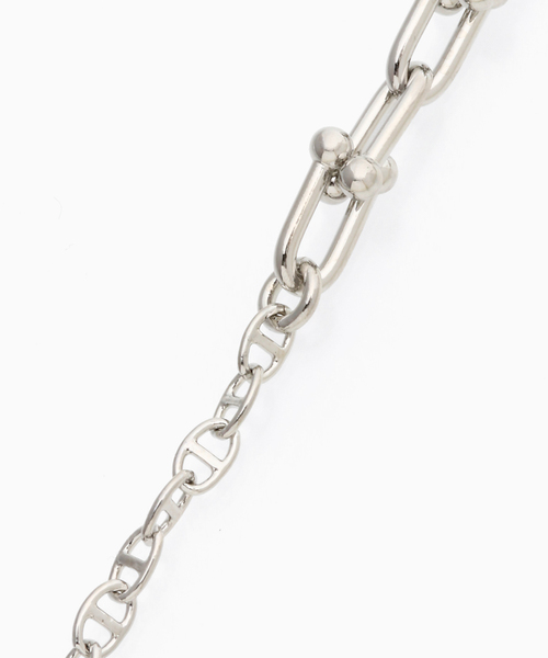 Jieda（ジエダ）の「JIEDA / ジエダ SWITCHING NECKLACE（ネックレス・メンズ・シルバー・FREE）」の4枚目の写真