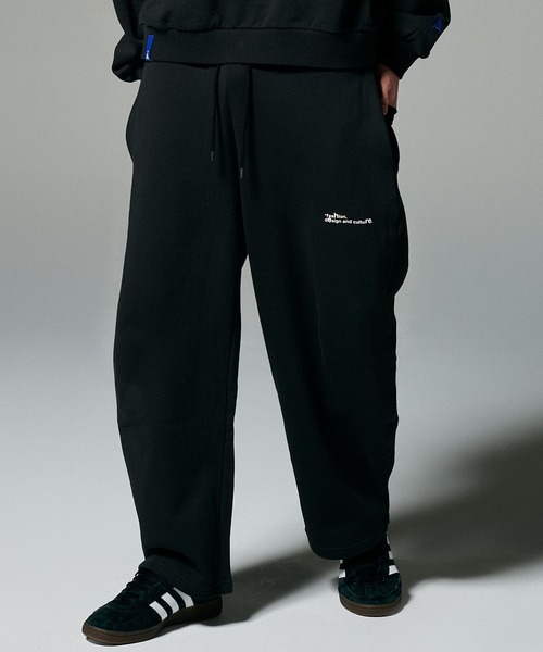 ALAND(エーランド)の「【UNISEX】ALAND/アソートスウェットパンツ(ウラケ)(スウェットパンツ・レディース・グレー/ブラック・LARGE/MEDIUM)」の1枚目の写真