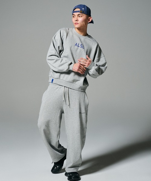 ALAND(エーランド)の「【UNISEX】ALAND/アソートスウェットパンツ(ウラケ)(スウェットパンツ・レディース・グレー/ブラック・LARGE/MEDIUM)」の15枚目の写真