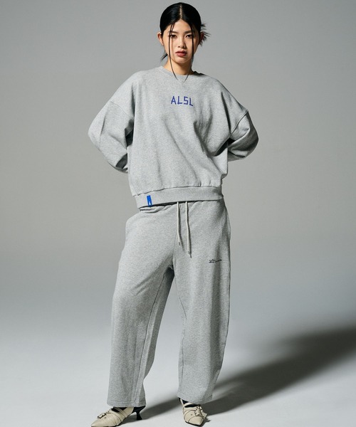 ALAND(エーランド)の「【UNISEX】ALAND/アソートスウェットパンツ(ウラケ)(スウェットパンツ・レディース・グレー/ブラック・LARGE/MEDIUM)」の16枚目の写真