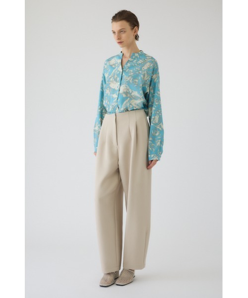 RIM.ARK（リムアーク）の「Waist tuck round PT ウエストタック ラウンドパンツ（スラックス・レディース・ブラック/ライトベージュ/ダークカーキ・38/36）」の16枚目の写真