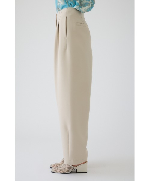 RIM.ARK（リムアーク）の「Waist tuck round PT ウエストタック ラウンドパンツ（スラックス・レディース・ブラック/ライトベージュ/ダークカーキ・38/36）」の17枚目の写真
