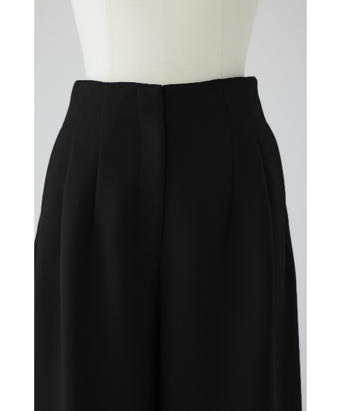 RIM.ARK（リムアーク）の「Waist tuck round PT ウエストタック ラウンドパンツ（スラックス・レディース・ブラック/ライトベージュ/ダークカーキ・38/36）」の7枚目の写真