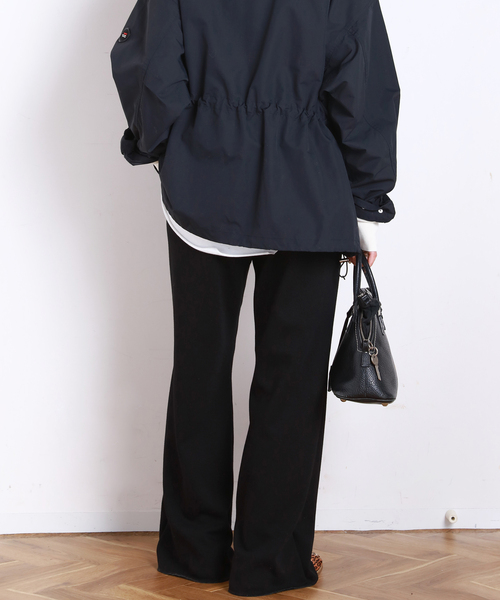 EVERYDAY I LIKE.（エヴリディアイライク）の「*ウォームスウェットパンツ（スラックス・レディース・ブラック/ホワイト/グレー・38/36）」の6枚目の写真