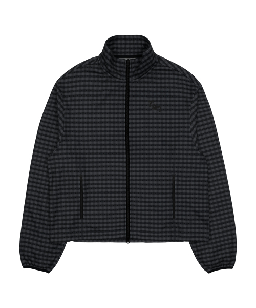 THECOLDESTMOMENT(ザコールデストモーメント)の「TCM starfish mini check fleece (black)(その他アウター・レディース・その他・M/L)」の1枚目の写真