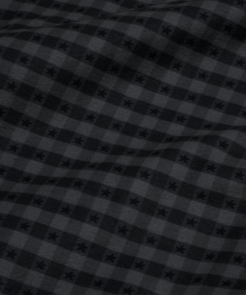 THECOLDESTMOMENT(ザコールデストモーメント)の「TCM starfish mini check fleece (black)(その他アウター・レディース・その他・M/L)」の5枚目の写真