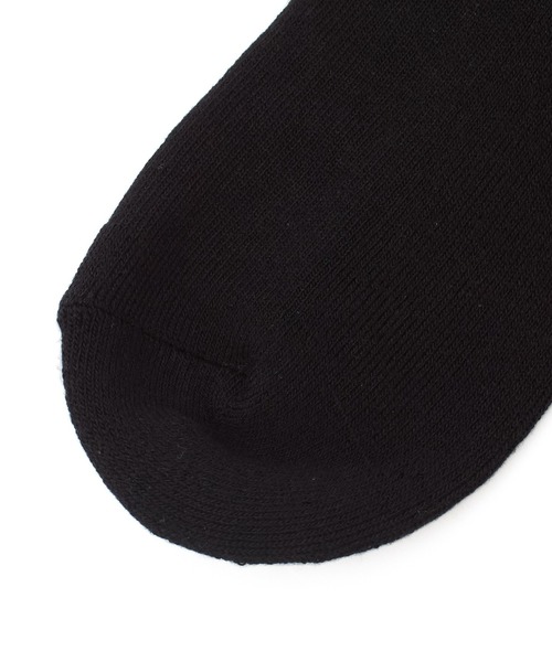 X-girl(エックスガール)の「SCRIPT LOGO ONE POINT SOCKS(ソックス/靴下・レディース・ホワイト/ブラック・ONE SIZE)」の6枚目の写真